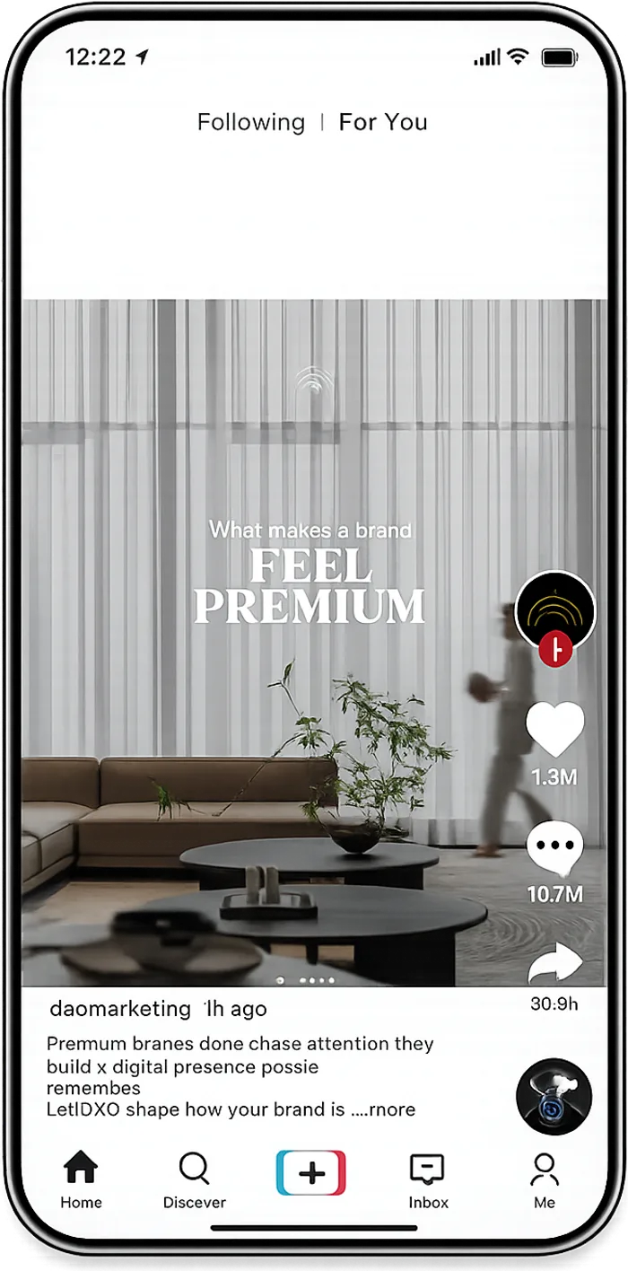 DAO Marketing TikTok content