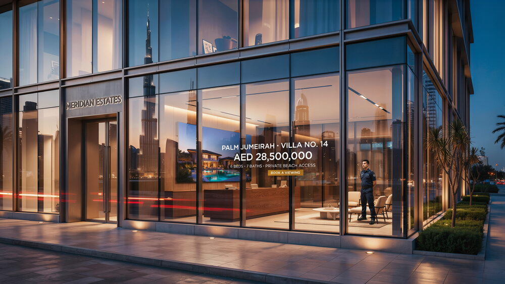 luxury developer website features
